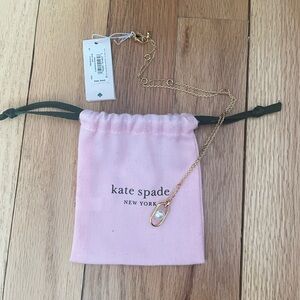 Kate Spade Gold Chain with Pearl Accent